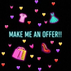 OFFERS WELCOME!! 😁